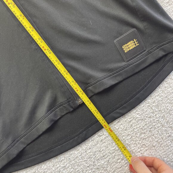 O'neill Men M Full-Zip Fleece Mid Layer Sweater Jacket Orange / Black Snowboard - Picture 8 of 14